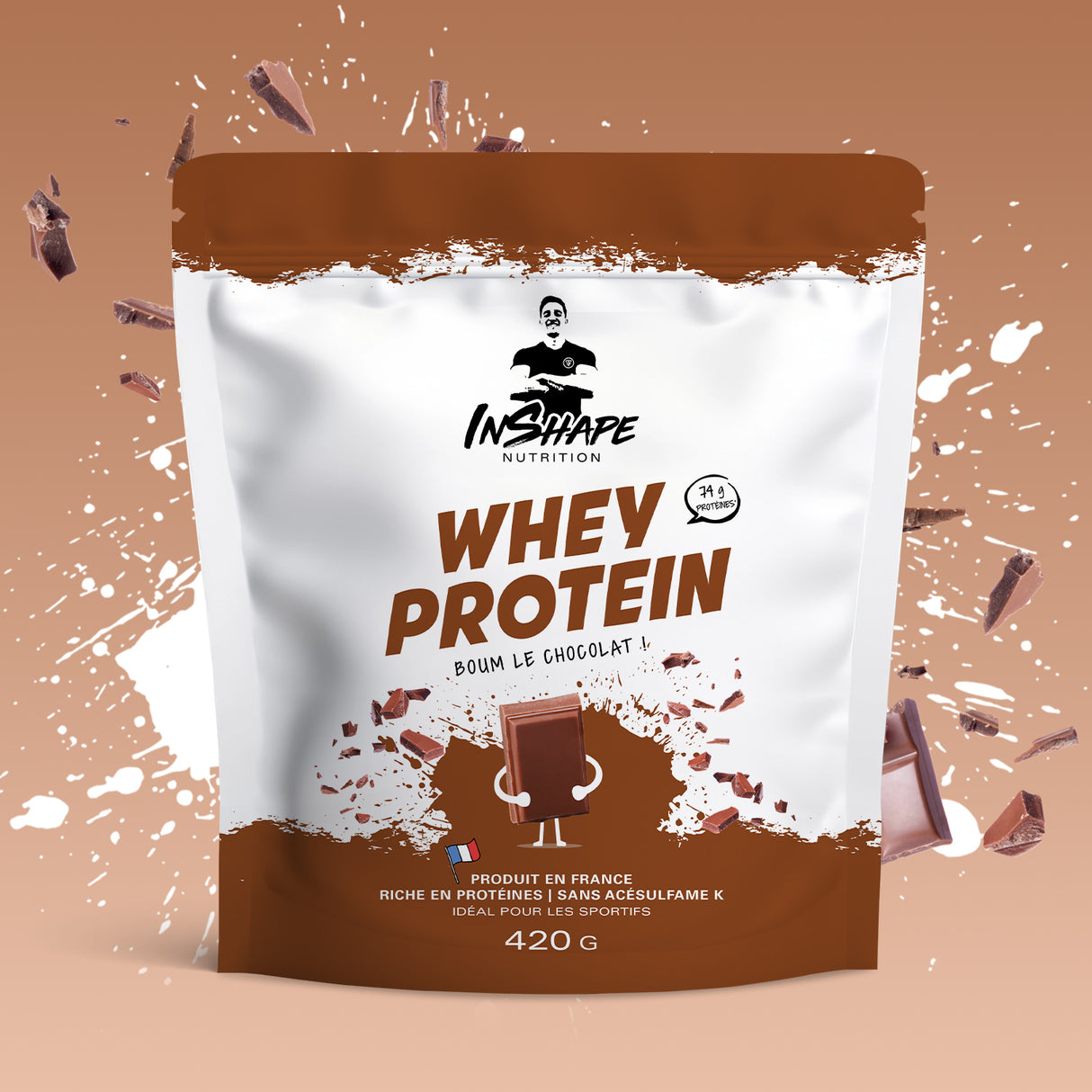 Chocolate Whey Protein 420 g