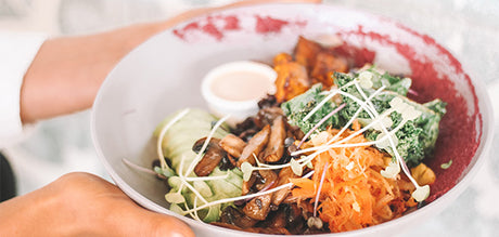 Vegetable plate for sport