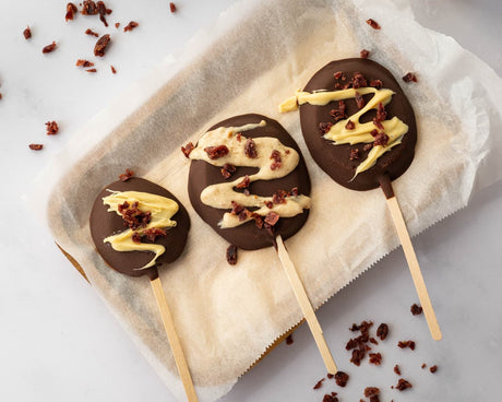 Chocolate apple lollipop recipe