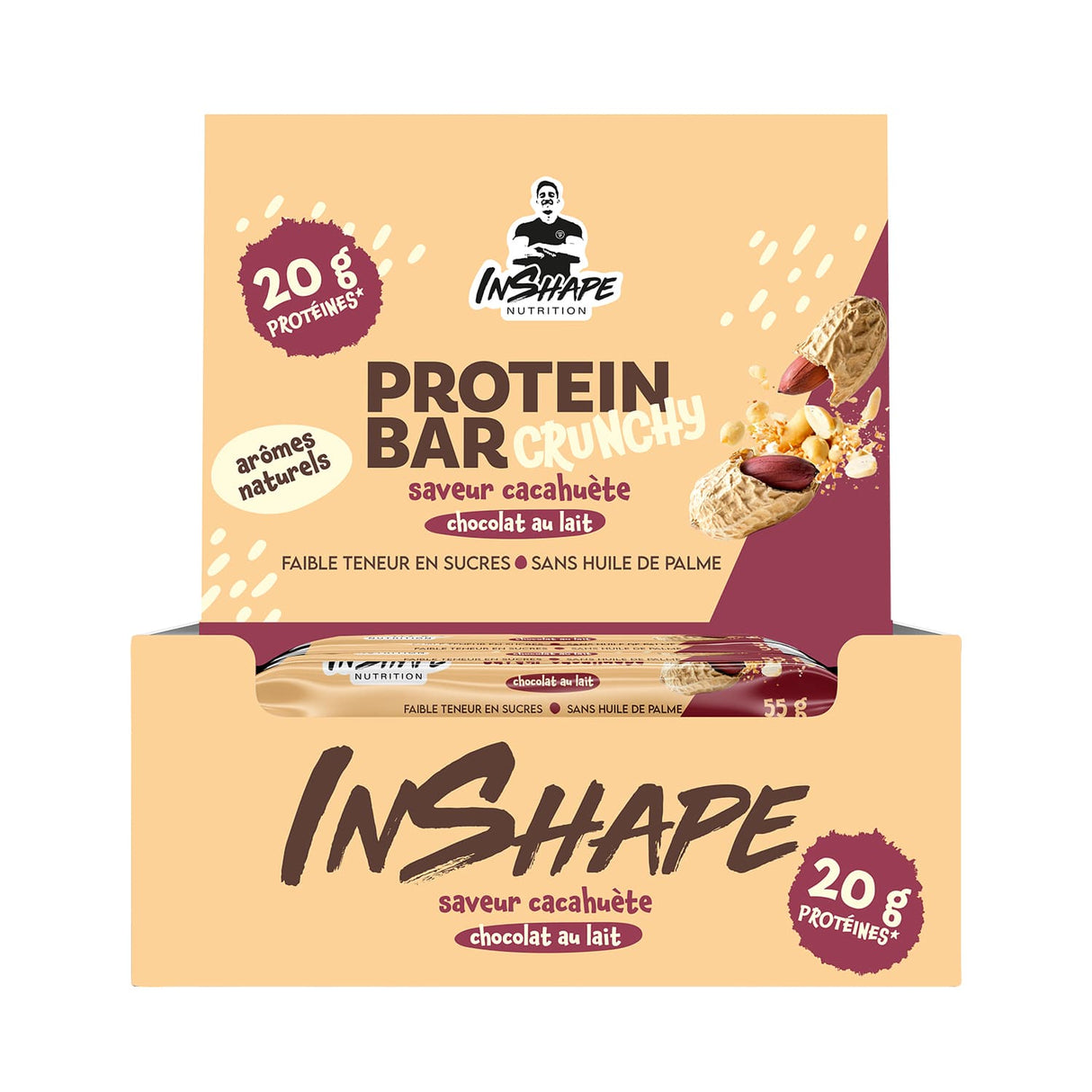 Protein Bar Crunchy 55 g