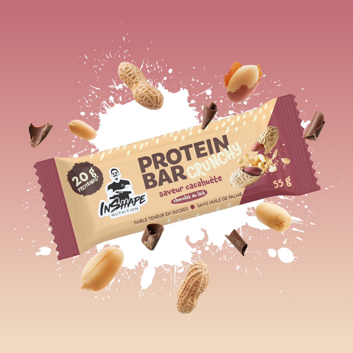 Protein Bar Crunchy 55 g