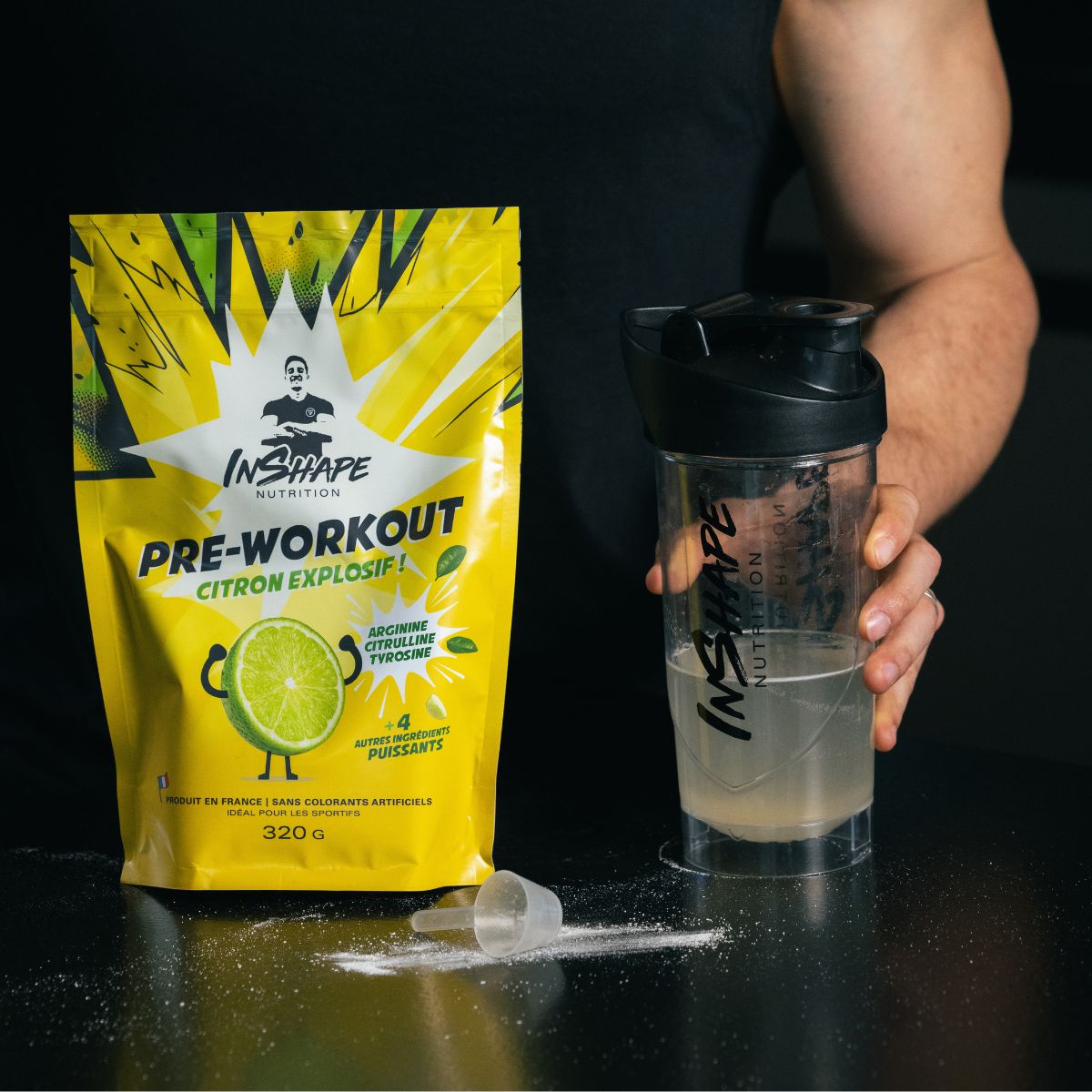 Inshape Nutrition Lemon Pre-Workout