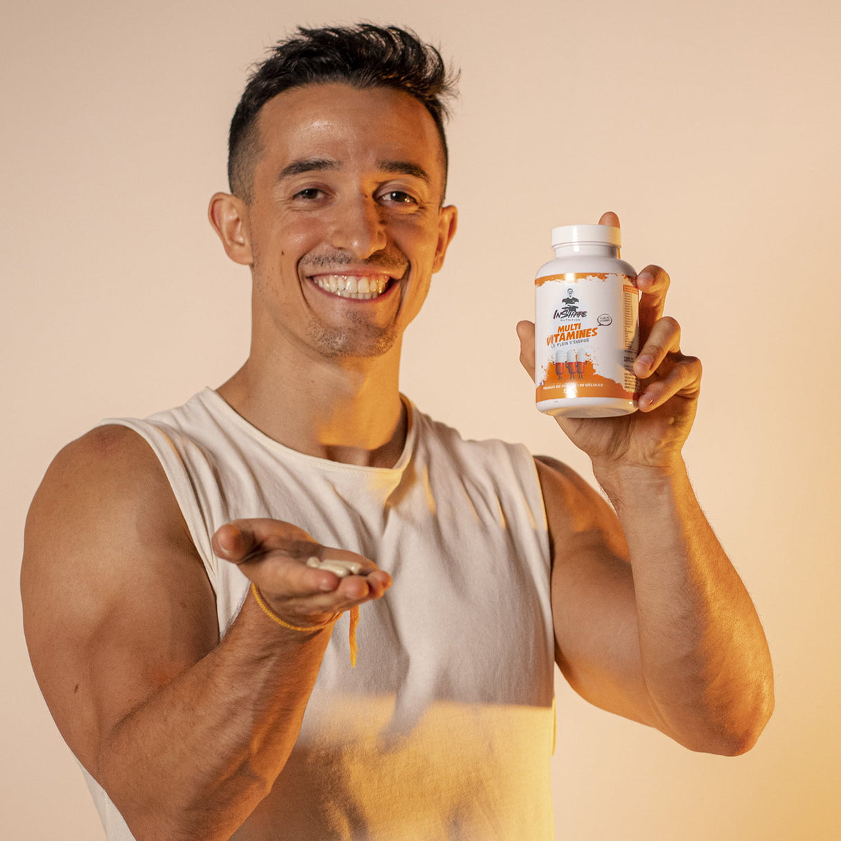 Tibo Inshape and his Inshape Nutrition multivitamins